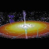 Artist's Impression of a Black Hole Accretion Disk