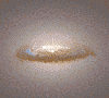 HST Image of Disk in NGC7052