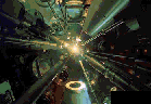 Target Chamber of the Omega Laser at LLE