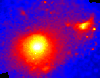 Rosat X-ray image of the Virgo Cluster