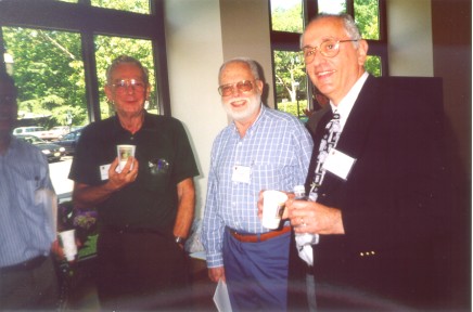 John Bahcall (on the right)