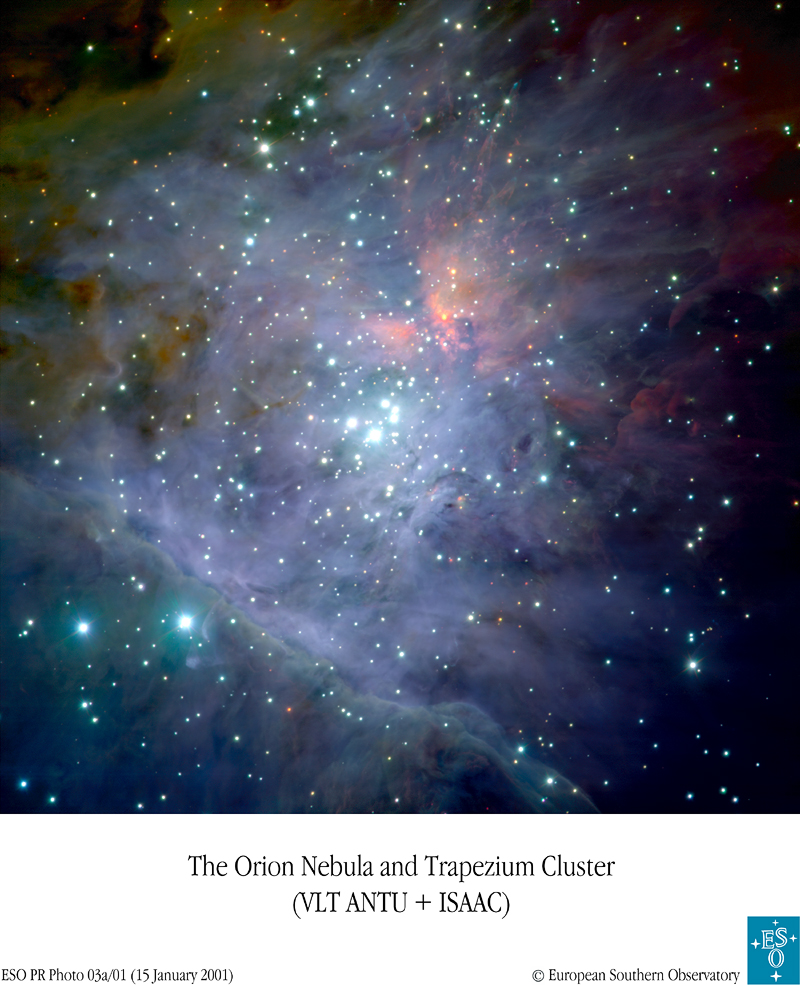 Orion
              Trapezium (VLT)
